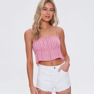 Ruffled crop top!